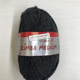 Gomitolo di lana grigio antracite