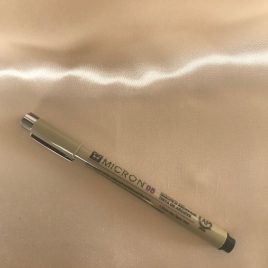 Penna per dipingere visi 0.8 mm
