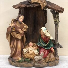 Natività in resina