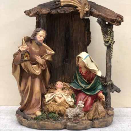 Natività in resina
