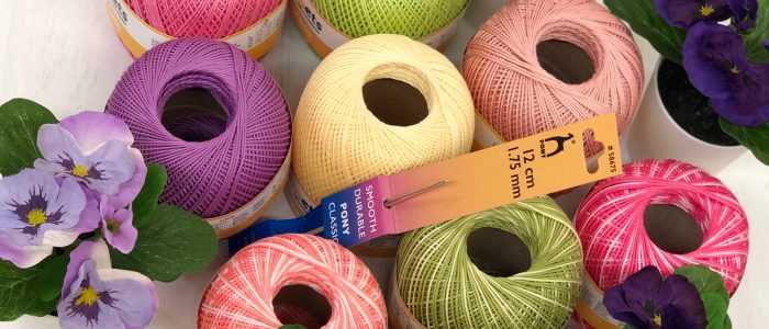 Cotone colorato per Crochet