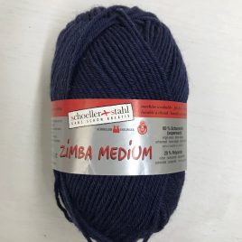 Gomitolo di lana blu navy
