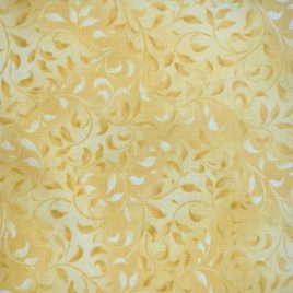 Tessuto giallo fantasia barocco