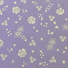 Lilla “Rose e Cuori” Panna