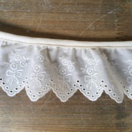 Sangallo Bianco Punte e Rose
