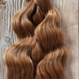 Capelli per bambole lunghi ricci castani