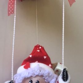 Babbo Natale c/paracadute