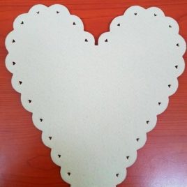 Cuore smerlato Crema