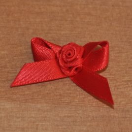 Fiocco Rosso con rosellina