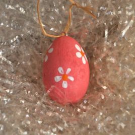 Uovo decorato in Ceramica