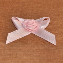 Fiocco  Rosa con rosellina