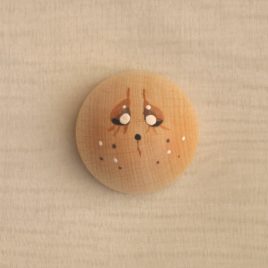 Semisfera di Legno media  Decorata