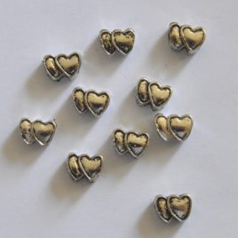 Charm “Cuore Doppio”