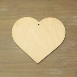 Cuore  grande con foro