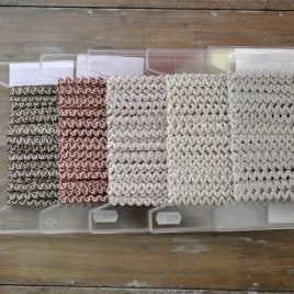 Nastro Cotone Zig-Zag