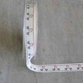 Nastro con uccellini innamorati